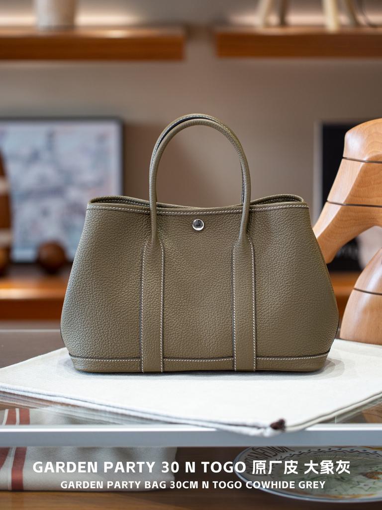 Garden Party30 Handmade Hat Top Cowhide Mini Fashion Handbag