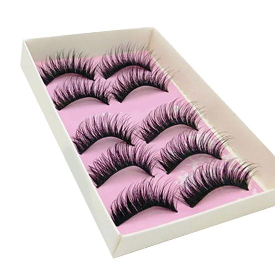 Reusable Long Case Synthetic Fiber 1.1 Cm 5 Pairs