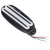 11K Dual Hot Rail Humbucker Pickup Ceramic Magnet ABS Аксессуары для электрогитары Белый Черный рельс