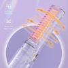 Cordless Ceramic Hairdressing Comb 3 Temperature Adjustable Hair Straightener USB Rechargeable Fast Heating Electric Hair Styling Detangling Brush