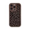 Черный чехол с леопардовым принтом для iPhone 16 Plus 15 14 13 12 11 Pro Max X XR XS Max 7 8 Plus SE 2022 Мягкий противоударный силиконовый чехол для задней панели телефона TPU
