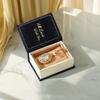 Creative Book Shape Ring Box Velvet Jewelry Packaging Durable Engagement Ring Case  Gift Box