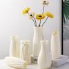 Flower Vase Geometric Design Non-slip Base Shatterproof Eco-friendly Flower Container Table Vase Decoration Home Supplies