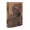 Персональный органайзер Journal Diary с винтажным замком, дневник для мужчин и женщин. Коричневый цвет