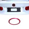 BLT1 1 Piece Front and Rear Logos 82mm/74mm Front and Rear Badge Decorative Rings Suitable for BMW 3 Series 5 Series 320LI 520LI
