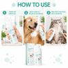 Pet No-Rinse Cleaning Foam: Gentle and Skin-Friendly Formula, Suitable for Cats and Dogs, Portable and Easy to Use Foam
