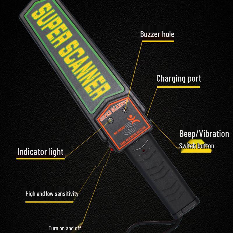 High-Precision Handheld Metal Detector