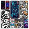 Чехол для телефона с графикой игрового контроллера для Google Pixel 10 9 8 7 6 9A 8A 7A 6A Pro Ударопрочный Мягкий ТПУ 9 Pro XL Накладка Capas