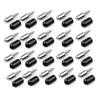 20Pcs Shelf Bracket Self-Tapping Screws Rustproof Strong Load-bearing Bookcase Cupboard Shelf Brackets Screws