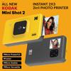 KODAK Instant Camera Printer C210 Yellow, 10 Megapixels, Bluetooth Connectivity, C210YE [Official Japanese Product]