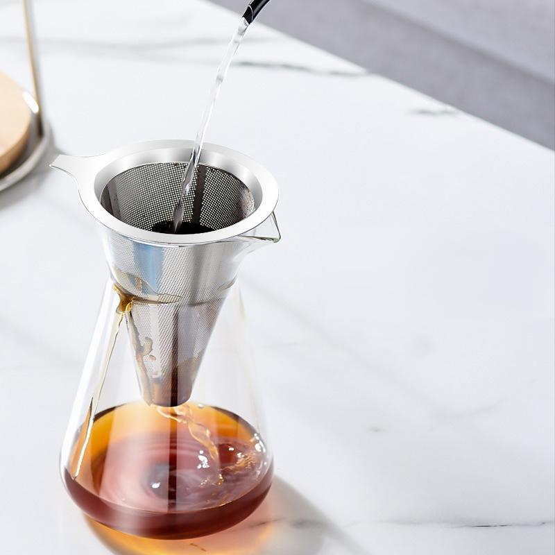 Ice Drop Coffee Pot Glass Handmade Extraction Pot Transparent Drip-type Coffee Maker Coffee Appliance Set