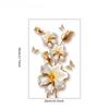 1pc Beautiful Lotus Butterfly Toilet Sticker Bathroom Toilet Cover Decorative Sticker Waterproof Self Adhesive
