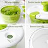 1pc Kitchen Fruit And Vegetable Dehydrator Salad Spinner Dryer Multifunctional Lettuce Spinner Vegetable Dryer Fruit Washer