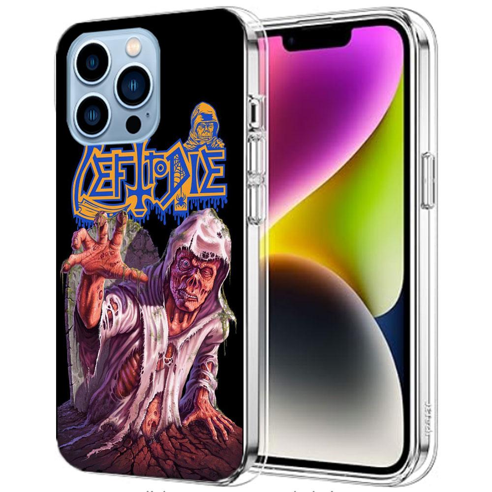 Metal Band D-Death Cases Phone Case For Iphone 17E 16E 17 Air 16 Pro Max 15 Pro 14 Plus 11 13 12 Mini Cover Cases Compatible wit