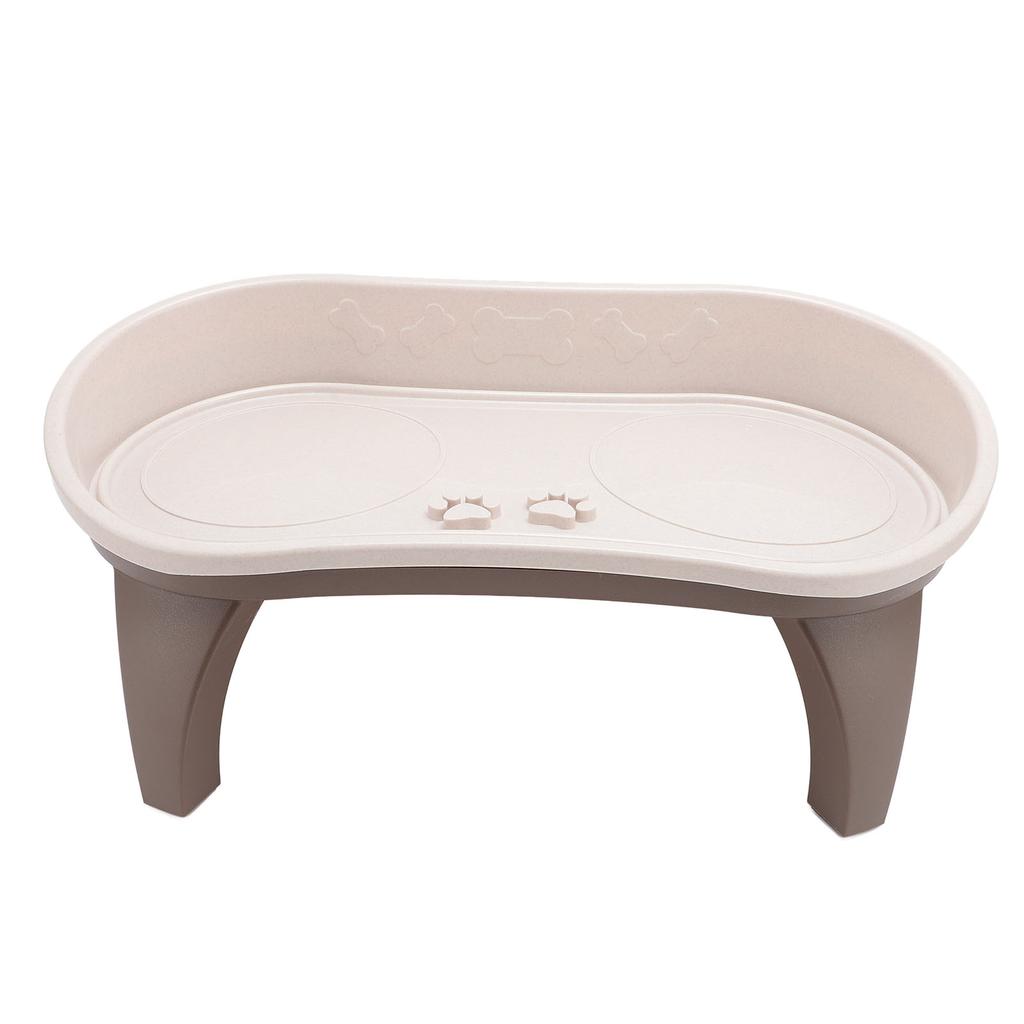 Elevated Pet Feeding Tray Neck Spine Protection Antislip Easy To Assemble Raised Dog Bowl Stand for
