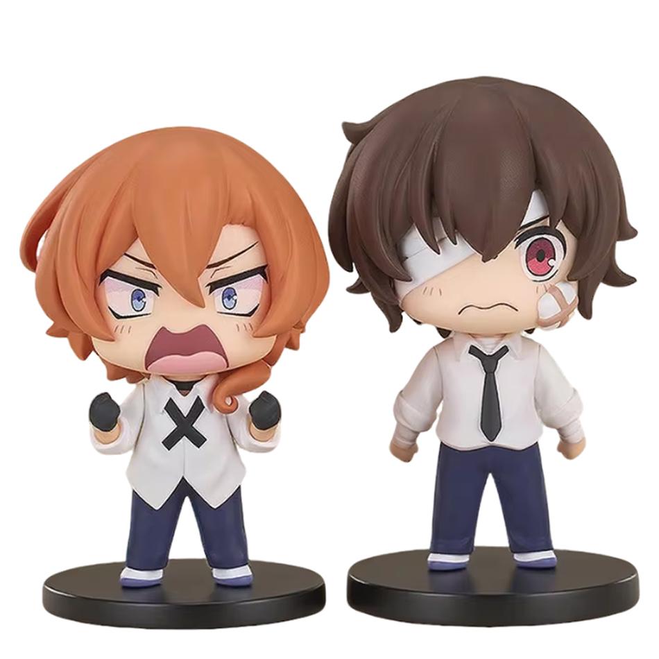 НОВИНКА MegaHouse Bungou Stray Dogs - Накадзима Ацуси Дадзай Осаму - Серия моделей Look Up Collection Мультяшный персонаж подарок на день рождения