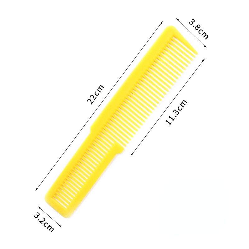 Professional Salon Hairdressing Carbon Fiber Anti-static Hair Clipper Wide Tooth Cutting Comb Pro Salon Hair Care Styling Tools