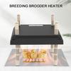 15W Chick Heater Brooder with Acrylic Plate Electric Chick Brooder Heating Plate Energy-Efficient Adjustable Height & Angle