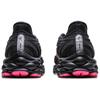Mizuno Wave Sky 8 черные серебристо-розовые кроссовки Tetra Unisex J1GC240206