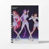 Demon Hunters Anime Cartoon Notebooks Children Birthday Party Spiral Notebook Anime merchandise  Anime peripheral notebook