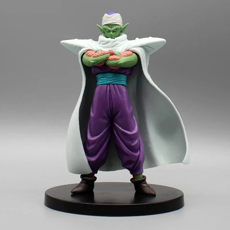 17 см Аниме Dragon Ball Z Фигурка Пикколо Фигурка на шарнирах ПВХ Статуэтка Кукла Украшение Коллекция Модель Игрушки Детские Рождество Идеальные Подарки