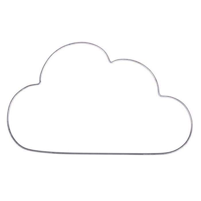 3 Wire Clouds 30 X 17.5 Cm