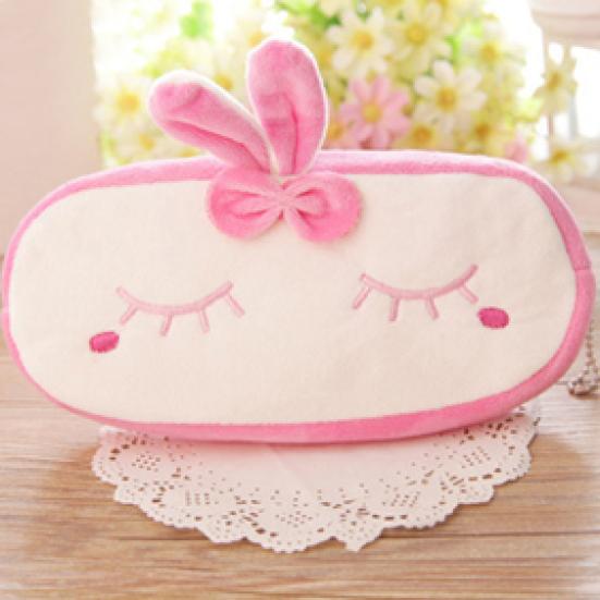 Cute Watermelon Frog Panda Rabbit Soft Pencil Pen Case Makeup Pouch Phone Bag