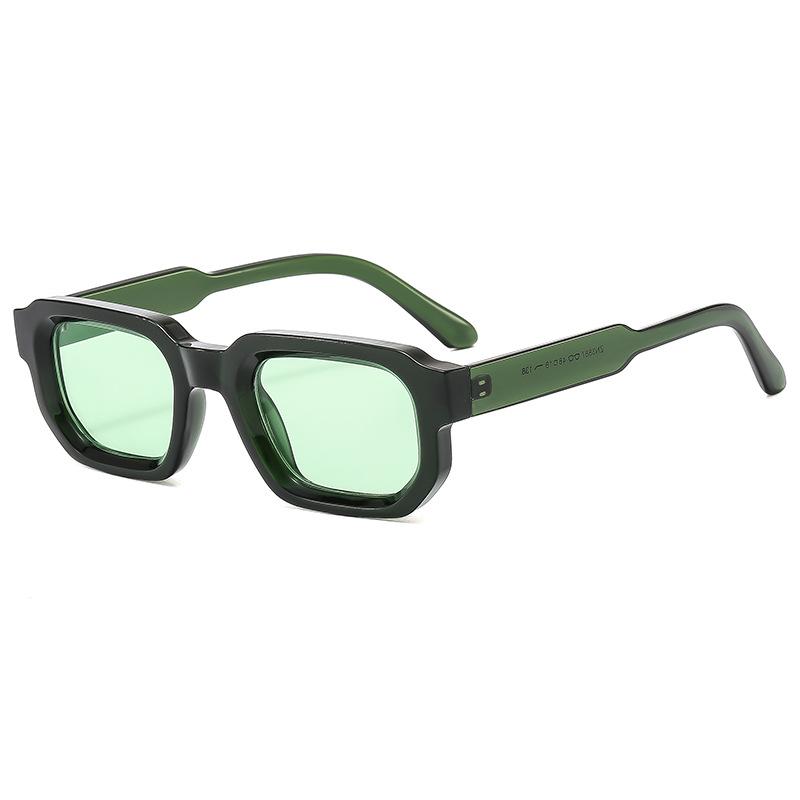 Women Fashion Square Uv400 Sun Protection Sunglasses