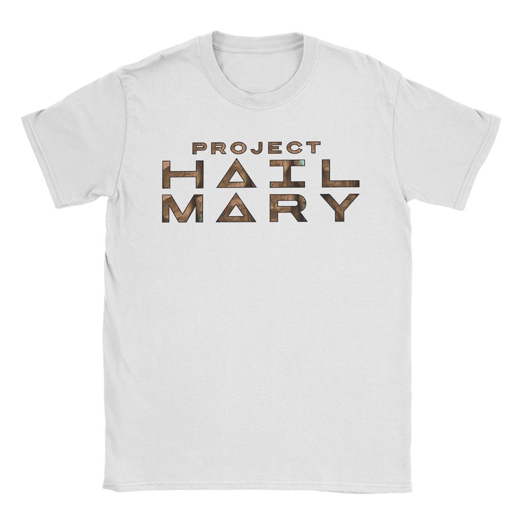 New Arrival Project Hail Mary SciFi Movie T Shirt for Unisex Women  100 Cotton Tshirts Short Sleeve Tops