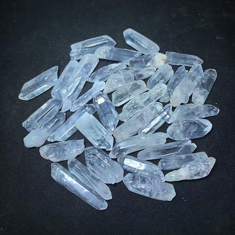 Натуральный оригинальный камень Белый кристалл Шестиугольная призма Полированный кристалл Колонна Украшения Колонна Шестиугольная призма
