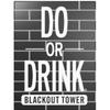Башня Blackout Do or Drink (Потраченный) Партийная игра
