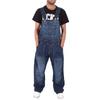 Overalls for Men Denim Suspenders Simple Multi Pocket Baggy Jeans Oversize Solid Mid Waist Loose Washed Jumpsuits Casual