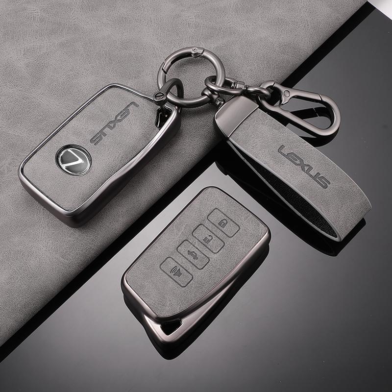 XBE2 TPU Leather Car Remote Key Cover Case Shell For Lexus NX GS RX IS ES GX LX RC 200 250 350 LS 450H 300H Keychain Accessories