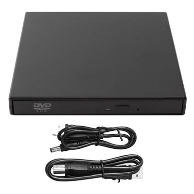 Внешний CD RW привод USB 2.0 Низкий уровень шума Высокая скорость Подключи и работай Легкий Компактный DVD-резак для ноутбука