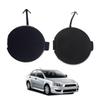 For 2008-2016 Mitsubishi Lancer Front & Rear Bumper Tow Hook Eye Covers Unprimed