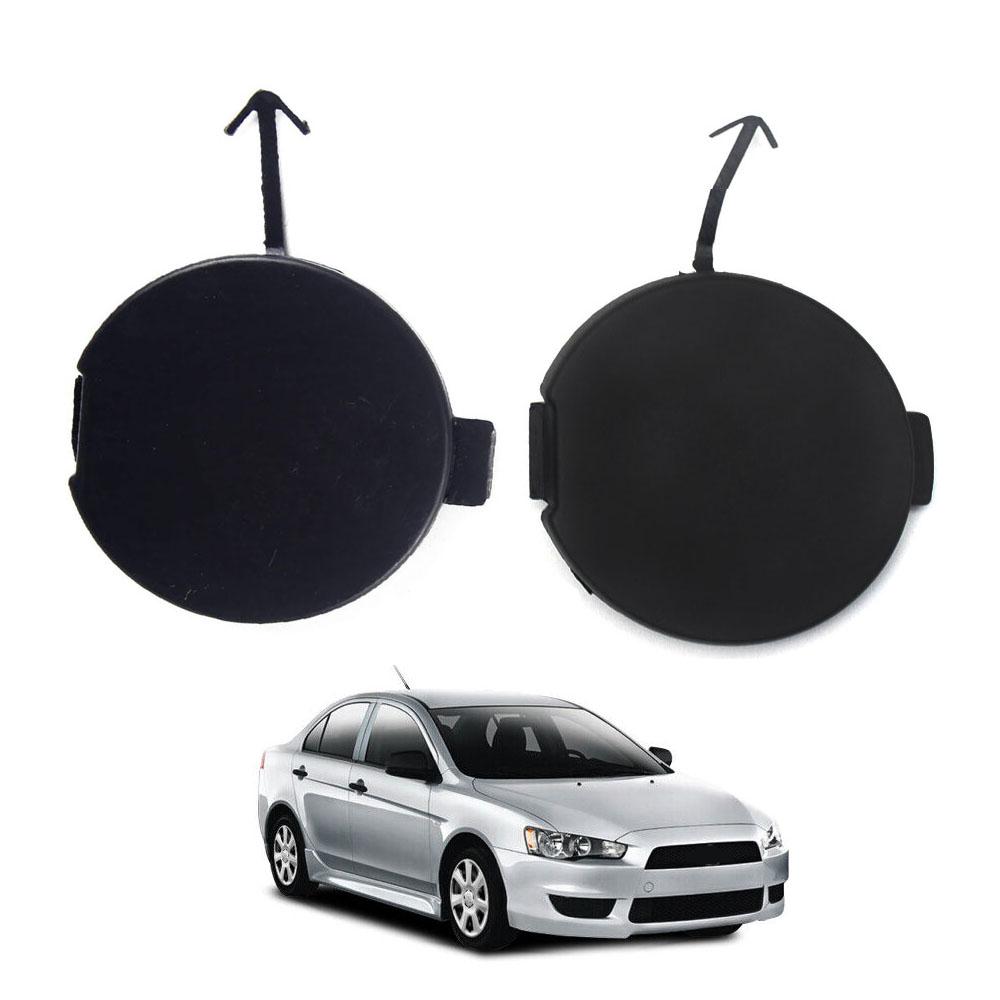 Для Mitsubishi Lancer 2008-2016 Крышки проушин буксировочных крюков переднего и заднего бамперов, негрунтованные