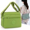 Middle-aged Mom Shoulder Bag Lightweight Multi-compartment Women's Nylon Bag Crossbody Bag