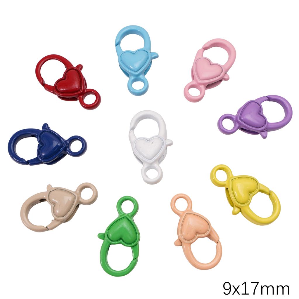 5-100 шт. Сплав Окрашенный спреем Брелок Брелок Карабин Кольцо для ключей Для DIY Ювелирных изделий Ключи Кошельки Украшения