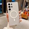 Полупрозрачный Магнитный Чехол Для Телефона Для Samsung Galaxy S26 S2 S24 S 26 Ultra Plus S26Ultra Чехлы Ультратонкий Мягкий Задний Чехол