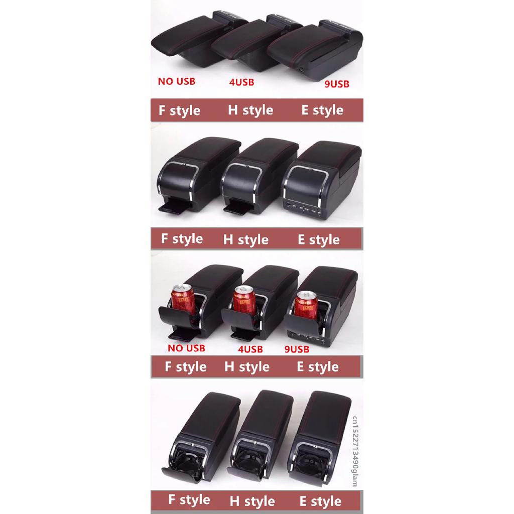 For Toyota Aygo BJ Armrest Box for Citroen C1 Peugeot 107 Armrest Box Store Box Cup Holder Dedicated Retrofit Car Accessories