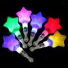 Kpop Concert Support Sticks Heart Star Shaped Lightstick Luminous Idol Support Rods Flash Sticks Birthday Wedding Party Supplies
