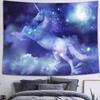 Simsant психоделический гобелен с планетой, красочный горный гобелен, гобелен с галактикой, абстрактный природный пейзаж, настенная роспись в общежитии, постер