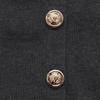 2026 Fall Womens Vintage Knit Cardigan Casual Button Front Split Long Sleeve Sweater With Scarf