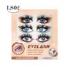 3 Pairs Faux 3D Mink Magnetic Lashes Soft Fluffy False Lashes New False Eyelashes  Western Style