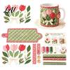 Beginner Friendly Quilting Kit Quilted Mug Hummingbird Butterfly Kit Cozy DIY Flower Garden Sleeve Handcrafted Cup Gift Sewing Craft Floral