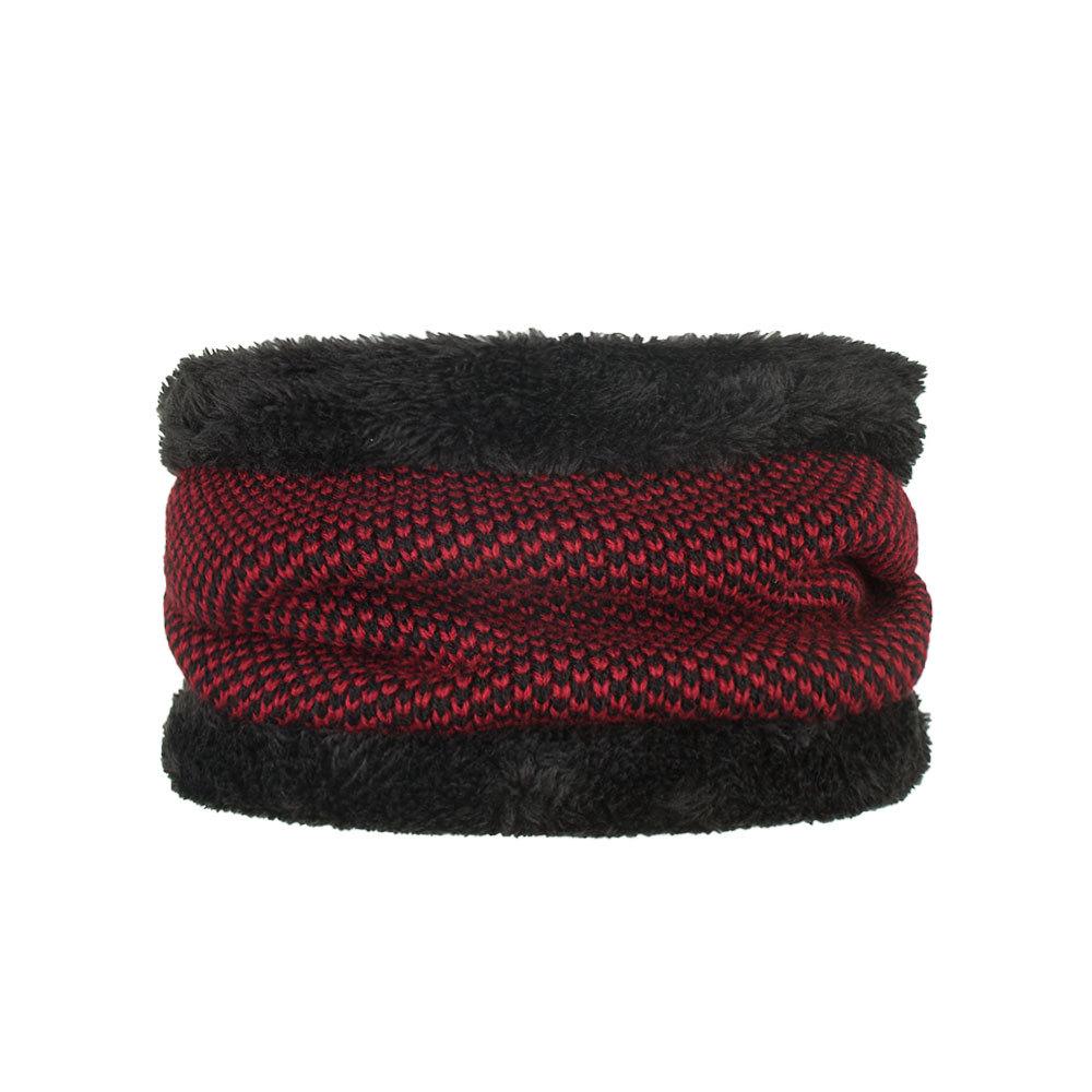 Осенне-зимний новый бархатный теплый шарф со скрытой пряжкой