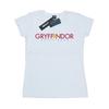Harry Potter Womens/Ladies Gryffindor Text Cotton T-Shirt