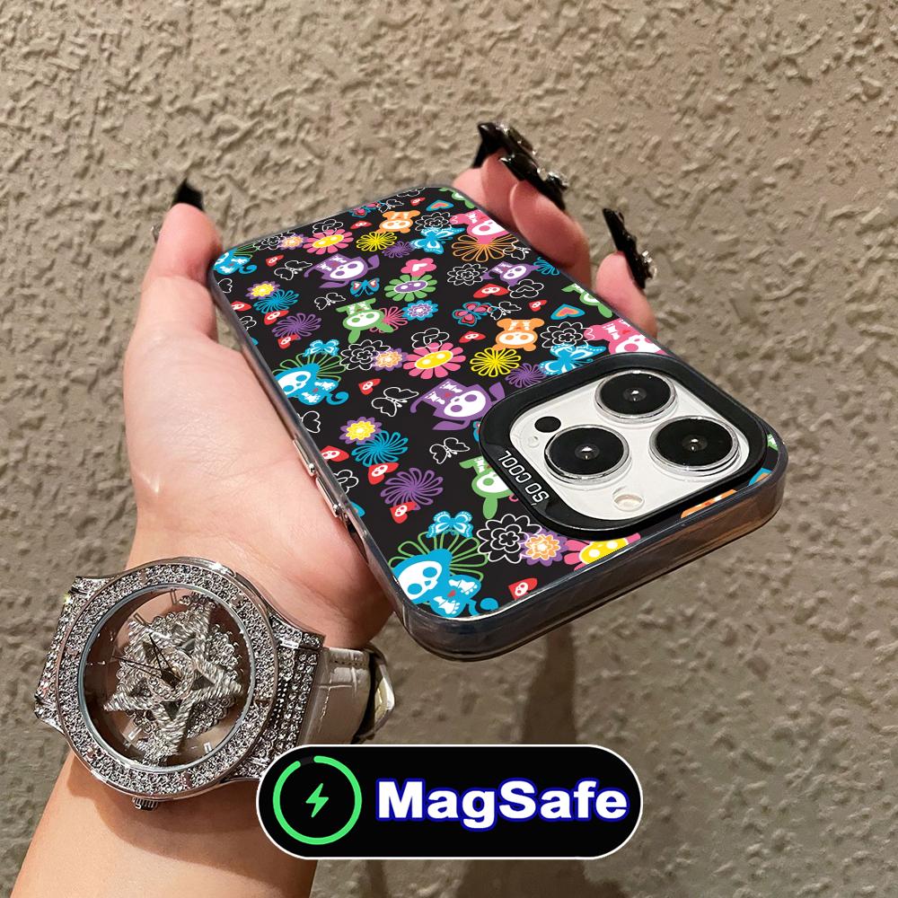 Skelanimal Diego Translucent MagSafe Mobile Phone Case for iPhone 17 16 15 14 13 12 11 Air Pro Max Plus Colorful Cover