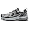 Li Ning Fuyiao 1.0 V3 Lightweight High Resilience Cushioning Low Top Running Shoes Men Sneaker Gray ARXU003-1
