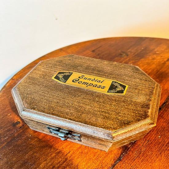 Викторианский морской стиль маятниковые солнечные часы-компас